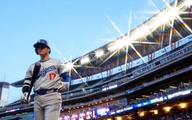 大谷翔平がド軍選手の“打球速度”上位を総ナメ！「183.4キロ」の強烈二塁打はクリケット効果か
