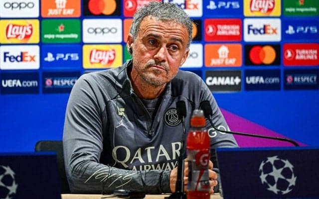 古巣バルセロナと対戦のPSG・エンリケ監督、先手必勝狙う「積極的にプレッシャーをかけたいと思っている」