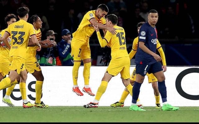 バルセロナが敵地でPSG撃破！　両指揮官の交代策嵌った打ち合いをハフィーニャ2発など制す【CL】