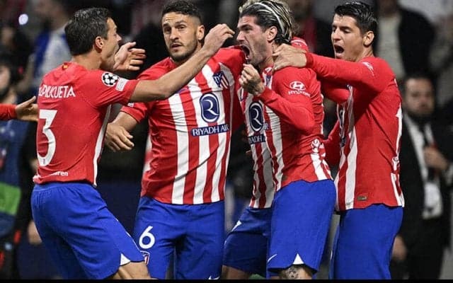 アトレティコ圧倒も終盤のアラーの一撃で1点差での先勝に留まる【CL】