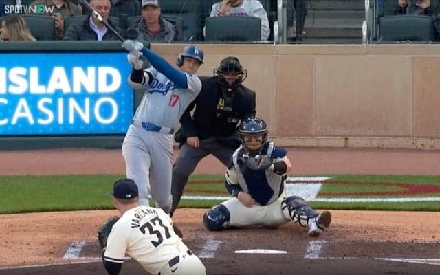 大谷翔平、ホームラン狙いでフルスイングしたらどうなる…？ とにかく“ヤバすぎる”打球速度が話題に　ファン騒然 「直撃したら死ぬ」「守備したくねえw」