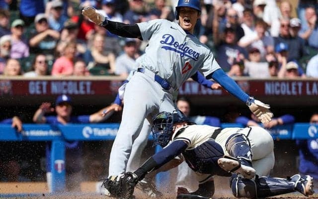 刺された大谷翔平は「不運だった」　一切無駄なし…敵軍の連係＆爆肩に米脱帽「称えなくては」