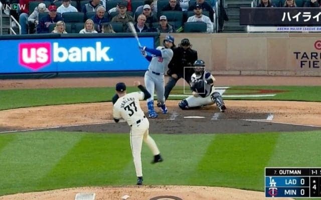 ショーヘイ、ありがとう！ “大谷翔平にアドバイスした男”のお返しの特大ホームランがヤバすぎる　クリケットバット練習から覚醒した一発が話題に