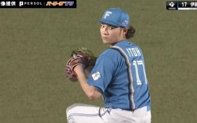 ぶっちゃけ、打者はどうなの！？ 推定57キロの“超絶スローカーブ”が話題に　日本ハム・伊藤大海、毎年恒例の“魔球”を炸裂した瞬間