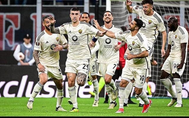 マンチーニ2戦連発のローマが敵地でウノゼロ勝利！　ミランは公式戦連勝が「7」でストップ…【EL】