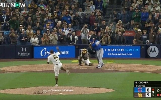 もはや暴力！ 元阪神の守護神が160キロ“火の玉ストレート”を炸裂した瞬間　カブス・鈴木らをパワーでねじ伏せる「猛虎魂を感じる」「ボール速すぎ」