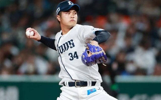 西武・甲斐野が山川から三振奪う　155キロの剛速球…“因縁の対決”の実現に球場騒然