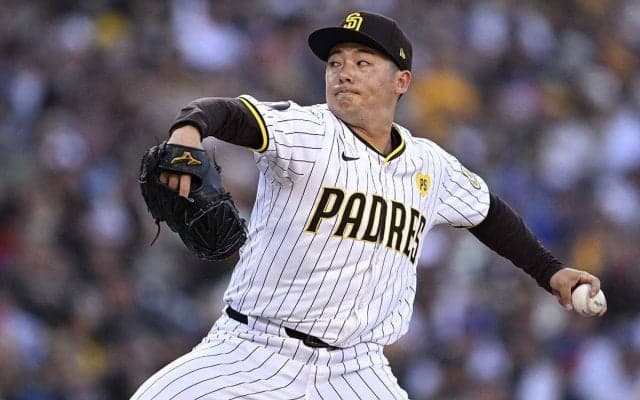 【MLB】パドレス松井裕樹、二塁打を浴びた大谷翔平は「本当に素晴らしい打者」と脱帽も……　「毎日テレビに出てすいません」と笑い誘う