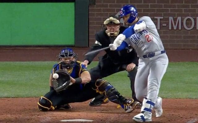 鈴木誠也、魔球スライダーに空振り三振でショボーン マリナーズの剛腕メキシコ人投手のめっちゃ曲がるボールにタジタジの一部始終