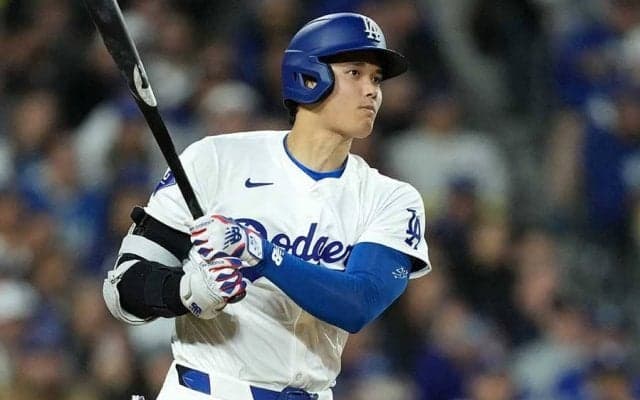 ドジャース-パドレス戦、12時25分に試合開始　大谷翔平は「2番・DH」で出場…ド軍発表
