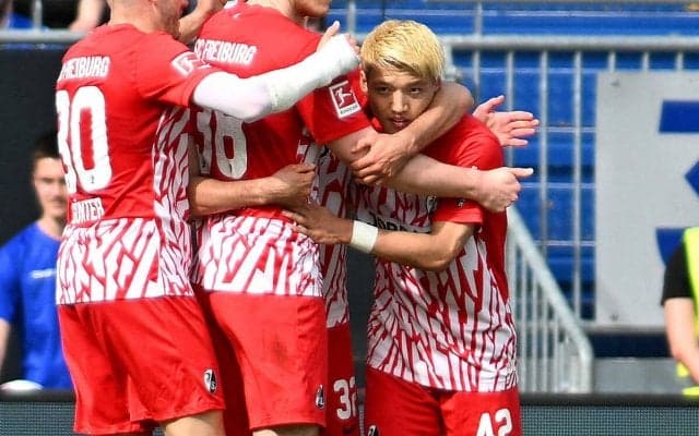 「上手すぎる」「スペイン戦思い出す」堂安律が圧巻の左足ミドル！ 得意の形で直近4試合で3点目「最近やばすぎ」