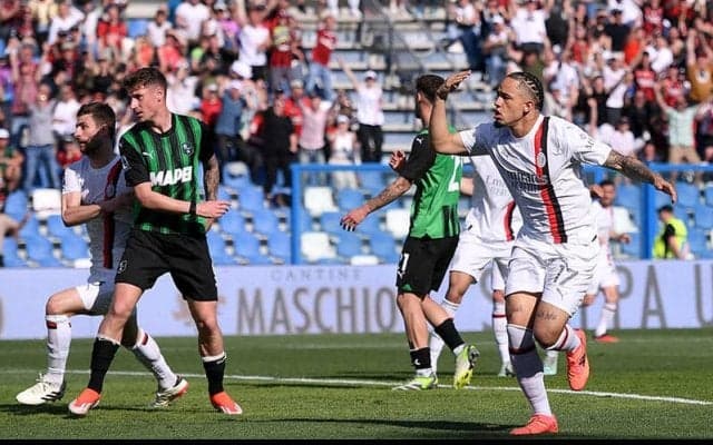 ELローマ戦狭間のミラン、降格圏サッスオーロと打ち合いの末に辛くも追いつきドロー【セリエA】