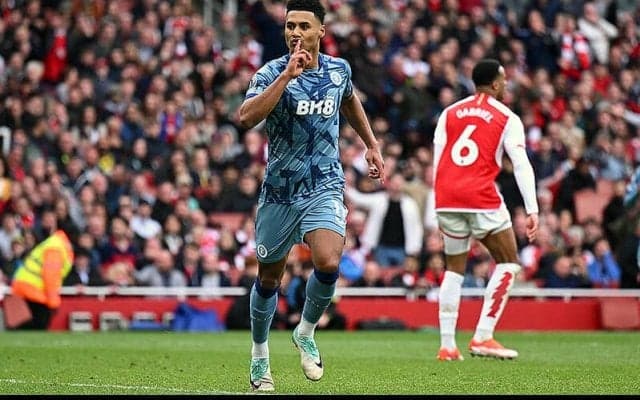 アーセナルがアストン・ビラにシーズンダブル許し2024年リーグ初黒星…シティに首位の座明け渡す【プレミアリーグ】