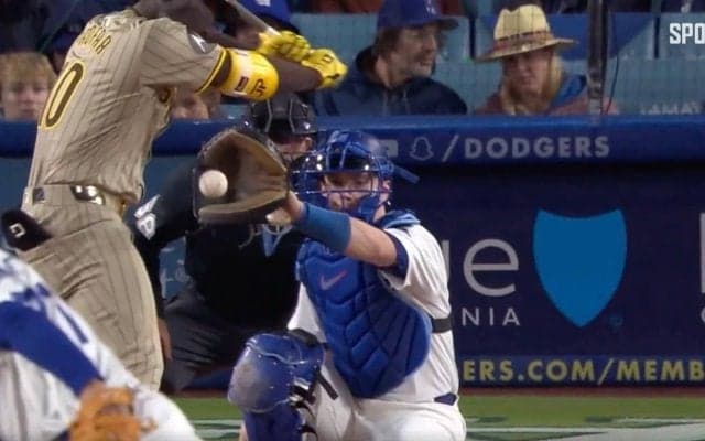 大谷翔平が巻き込まれた乱闘… 発端となった“あわや死球”の内角球がエグすぎる瞬間　度重なる内角攻めから打者がブチギレ！捕手が応戦して勃発