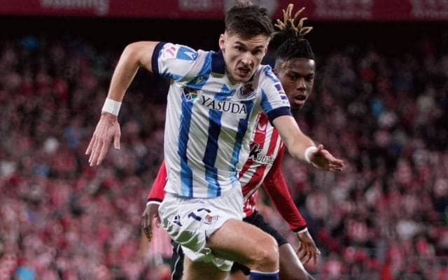 ソシエダへのドライローンは残り2カ月…ティアニー本人もわからぬ去就「アルテタは忙しそうだね」