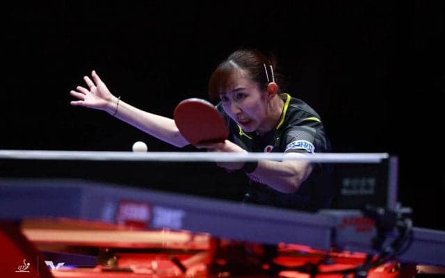 “日本のエース”早田ひな、ドイツのベテランに3－1勝利　中盤苦しむも驚異の粘りでデュース制す【ITTFワールドカップ2024】