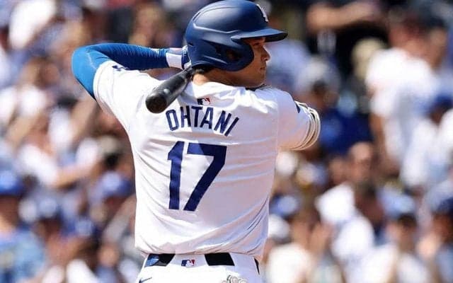 大谷翔平は「2番・DH」　背番号「42」で3試合ぶり5号に期待、松井秀喜超えなるか