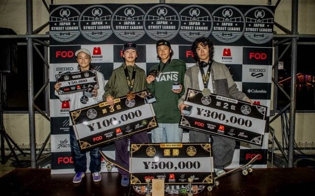 JSL2024開幕戦 “BORDERLESS SESSION“を制したのは佐々木音憧！