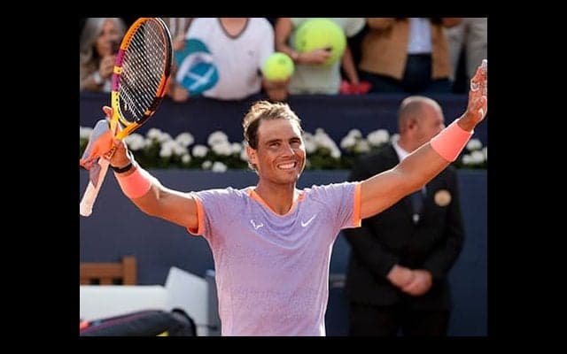 ナダル 3ヵ月ぶり復帰戦で勝利