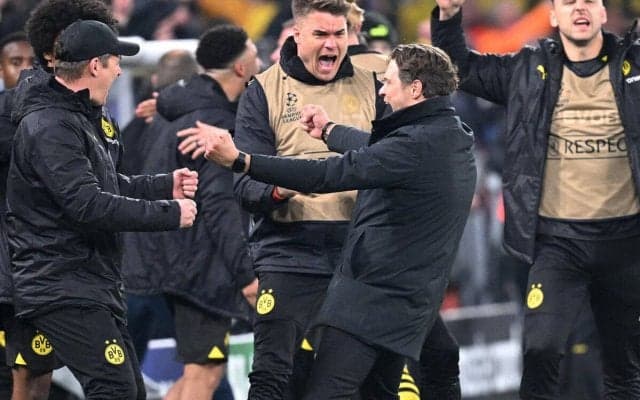 「我々は強かった」2度の逆転を見せベスト4入りのドルトムント、テルジッチ監督はPSG相手のリベンジに自信「今の方が良いチーム」