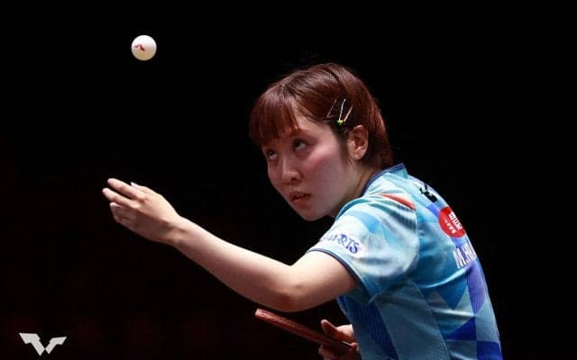 平野美宇、第2ゲーム奪われるも後半は圧倒　フランスの38歳ベテランに3－1勝利で2連勝【ITTFワールドカップ2024】