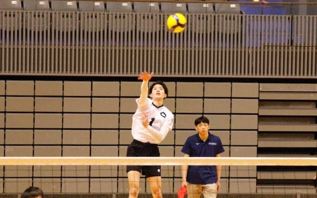 強さをみせリーグ３連勝！─春季関東大学バレーボールリーグ戦　対法大