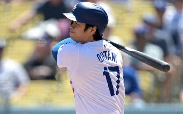 大谷翔平、今季3度目の“猛打賞”＆二盗　4打数3安打で打率.360、ド軍は初の完封負け