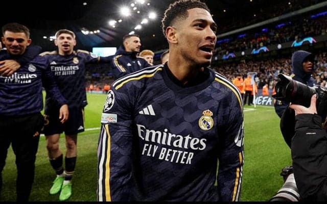 「本当に誇り」シティとの激闘制したマドリー、ベリンガムもCL準決勝進出に喜び爆発「ハードワークする必要があったけど…」