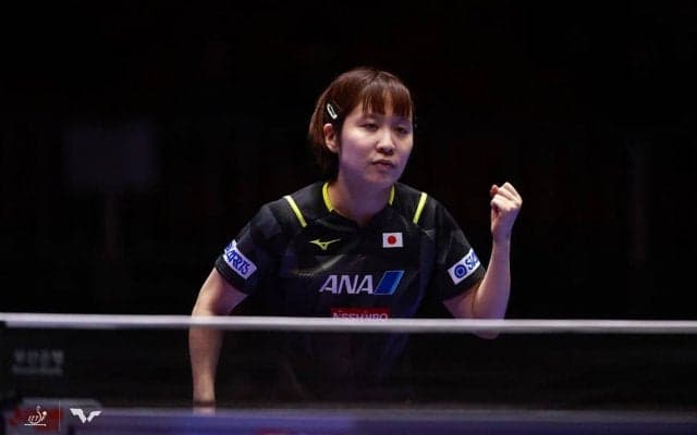 平野美宇、“日韓対決”で大苦戦も見せた驚異の粘り　チョン・ジヒとのフルゲーム制し8強入り【ITTFワールドカップ2024】
