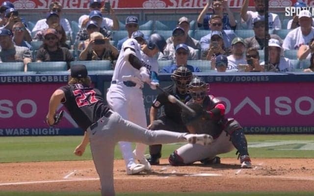 打撃不振…？ 大谷翔平、打ってるのに何故か叩かれる　軽く打って170キロ超え“高速ヒット”がヤバすぎると話題に 「アンチ涙目w」「毎回打撃を変えてる」