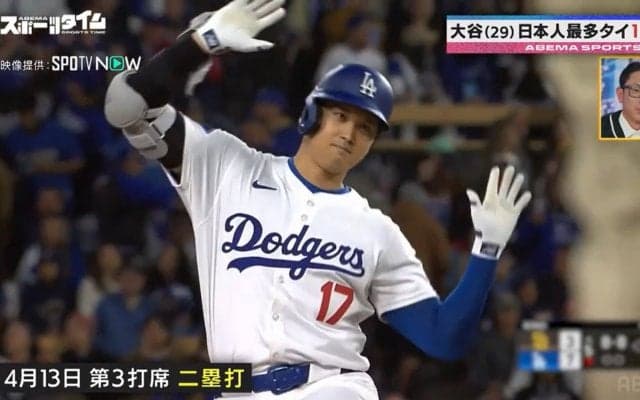 大谷翔平、サッカー界で例えるならメッシ！？日本人最多本塁打タイ記録にサッカー北朝鮮元代表・鄭大世氏「すごい人って難しいのを簡単そうにする」
