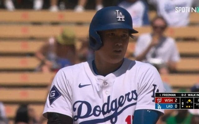 大谷翔平による“10歩の芸術”絶好スタート＆華麗スライディングによる盗塁が「美しい」と話題