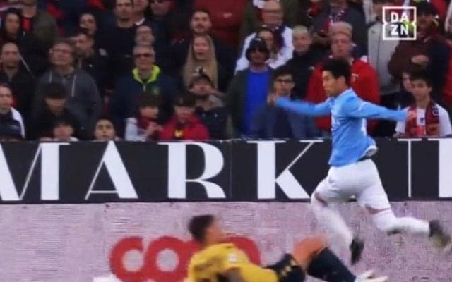 「やっと数字だ」ラツィオ鎌田大地、29試合ぶりのアシストで決勝ゴールをお膳立て！ 爆速の飛び出し→正確なダイレクトパスの一部始終「隙を突いて一気にギア上げた」