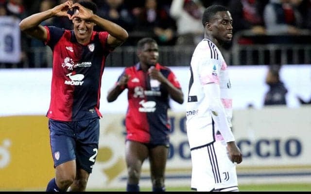 ユベントス、2点ビハインドからカリアリに辛くもドロー【セリエA】