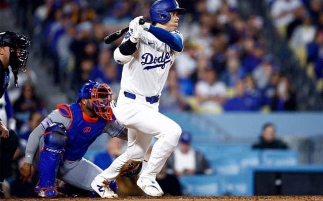 大谷翔平、得点圏で1か月ぶり適時打　1安打1打点1盗塁、山本由伸2勝目ならず