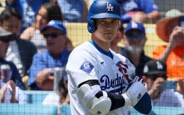 鼻歌の大谷翔平と…対照的だった警備員の緊張感　ド軍本拠地初取材、見えた1082億円の重み