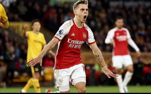 アーセナルがウルブスに快勝で暫定首位に返り咲く！　前後半終盤にトロサール＆ウーデゴール弾【プレミアリーグ】