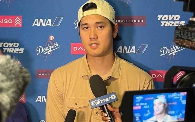大谷翔平、満塁での三振「もちろん反省」　得点圏で打率0割台と苦戦「切り替えて」