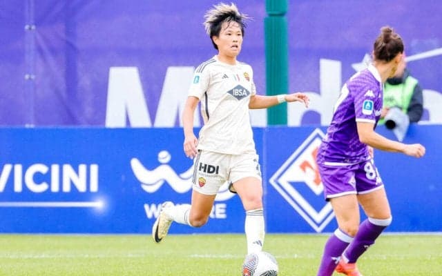 ローマの連覇は持ち越しに…熊谷紗希&南萌華フル出場もフィオレンティーナとゴールレスドロー【女子セリエA】