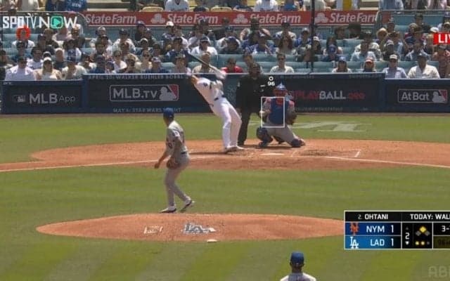大谷翔平、しなやか＆強靭な肉体が見えた瞬間 ボール球に急角度で“弓なり”のけぞり