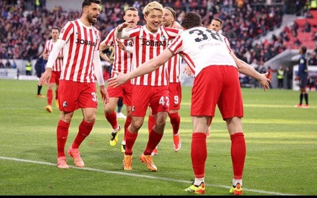 堂安が先制弾アシスト、フライブルクはマインツにドロー【ブンデスリーガ】