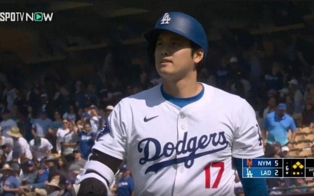 大谷翔平がブチギレた！？ なんか口走った…？ 満塁のチャンスで三振後に一瞬だけ見せた“表情”にファン騒然 「何言ってたんだろう？」「めちゃくちゃ怖いな」