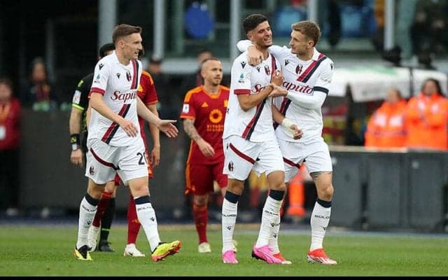 エル・アジズの華麗バイシクル弾にザークツィー1G1A、ボローニャがローマとの上位対決を制してCL出場権獲得に大きく前進【セリエA】