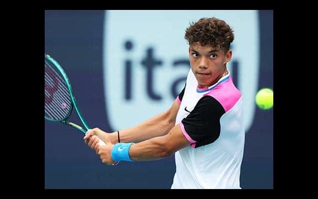 16歳 ツアーキャリア2試合目でナダルと激突