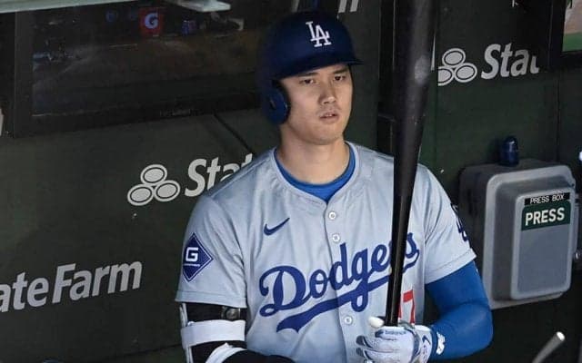 粉々になった大谷翔平のバット「売ったらダメだ！」　“凡打”に敵地放送局ジョーク