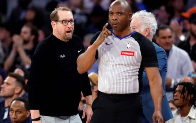 ニックスに逆転負けのシクサーズ激怒…リーグが正式に審判ミスを認める