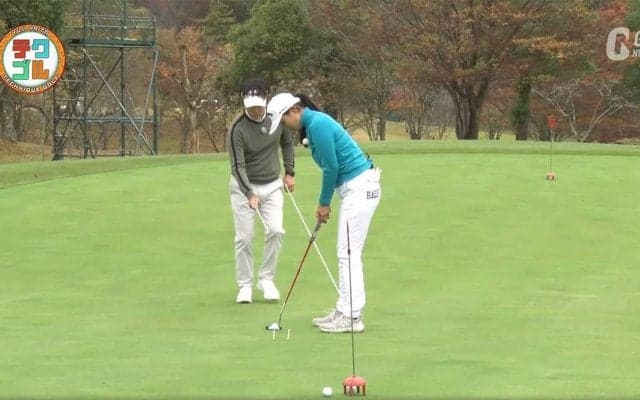 ショートパットのミスは真っ直ぐ構えていないことによって起こる