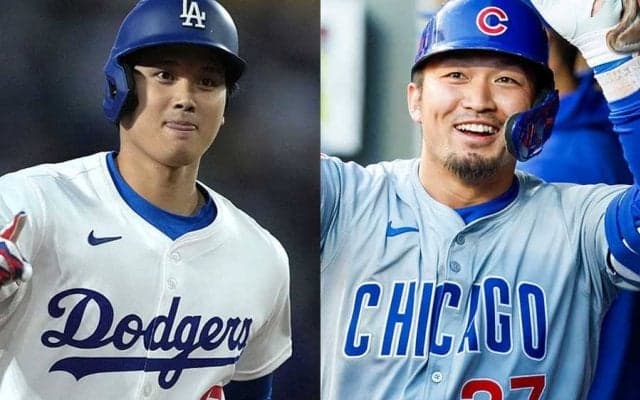 日本人1、2位に衝撃「こんな日が来るとは」　大谷翔平と鈴木誠也…米席巻の爆速弾共演