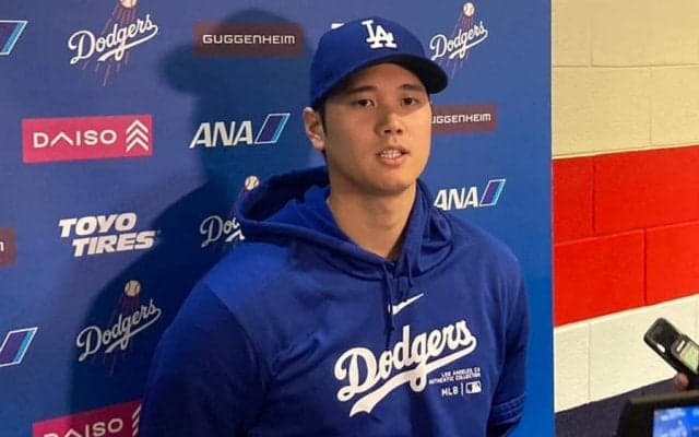 大谷翔平、日本復帰の渡邊雄太へ思い　同世代の米国での活躍「刺激にしていた」