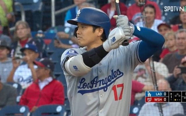 大谷翔平の足が怖すぎて…見えないプレッシャーに守備の名手が大慌て 珍しい瞬間